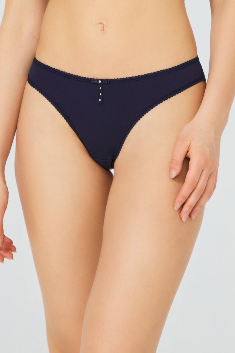 Brazilian underwear with lace COTTONHILL CH4902