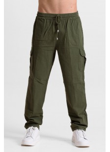 Herren Cargo-Hose CREPE SPORTS 100 KHAKI Herren Cargo-Hose CREPE SPORTS 100 KHAKI