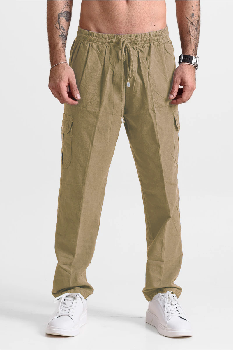 Men's Cargo pants CREPE SPORTS 100 BEZ