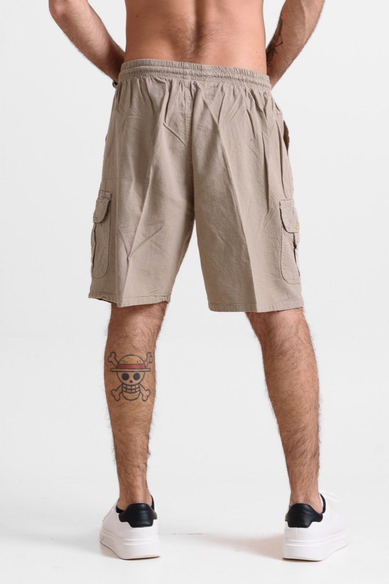 Men's Bermuda cargo CREPE SPORTS BEZ