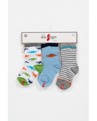 Baby Jungen Socken DESIGN 3er Pack Combo 11
