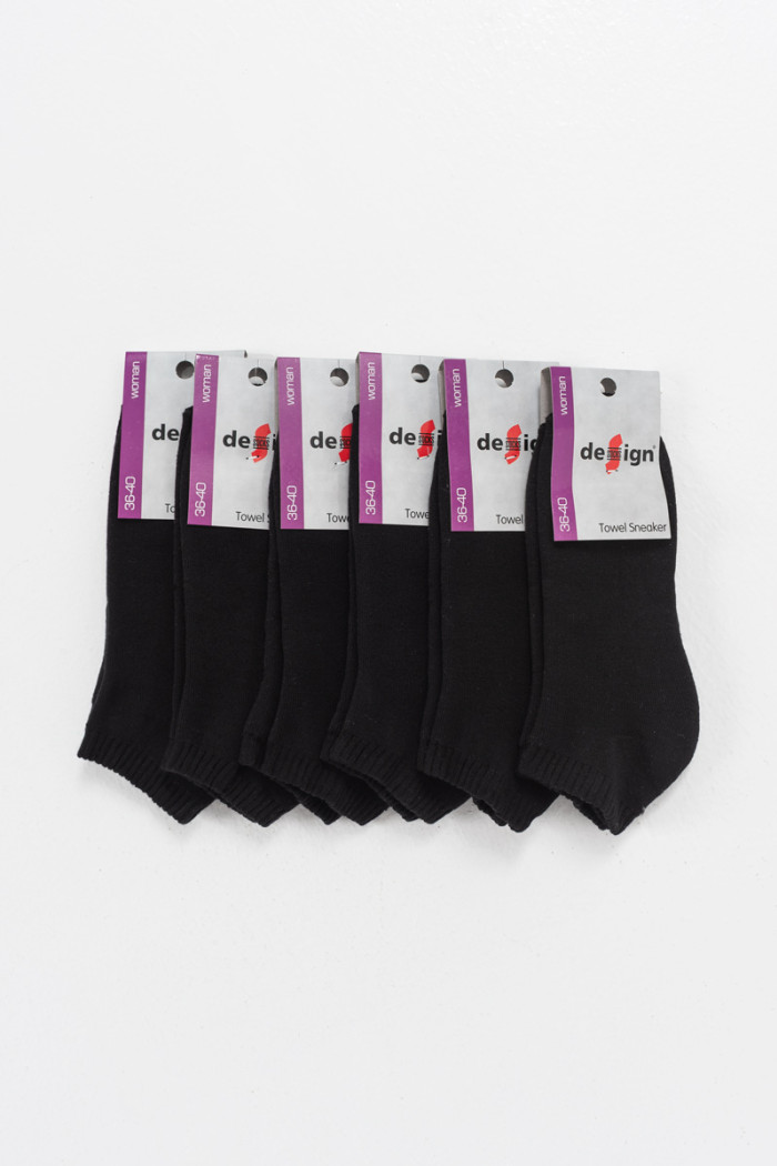 Design Socks socks burgundy 6 PACK BLACK New