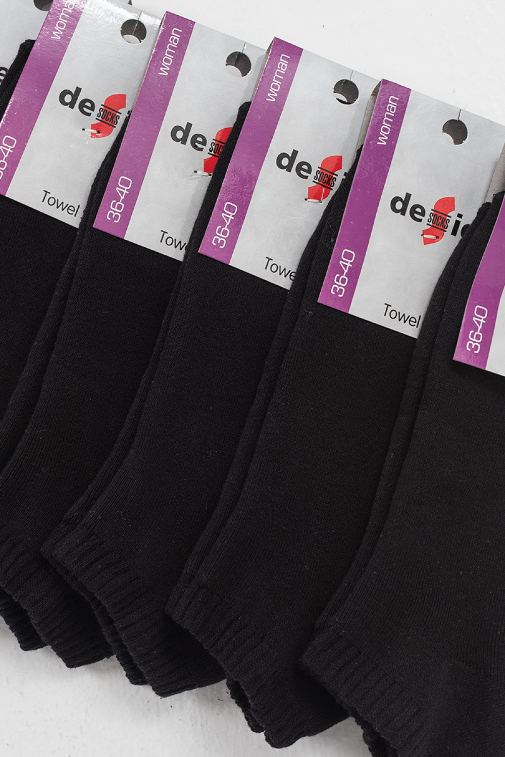 Design Socks socks burgundy 6 PACK BLACK New