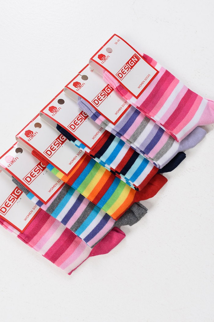 Women's socks DESIGN 6 PACK 7500017