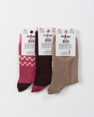 Damensocken DESIGN 3er-Pack 7500945