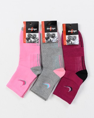 Design Socken Semi-fitted türkis 6 PACK 8020022