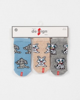 Baby boy socks DESIGN 3 Pack 3010 5