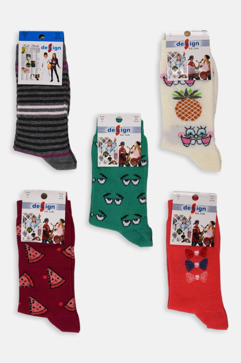 Children's Socks for girl (5 pieces)