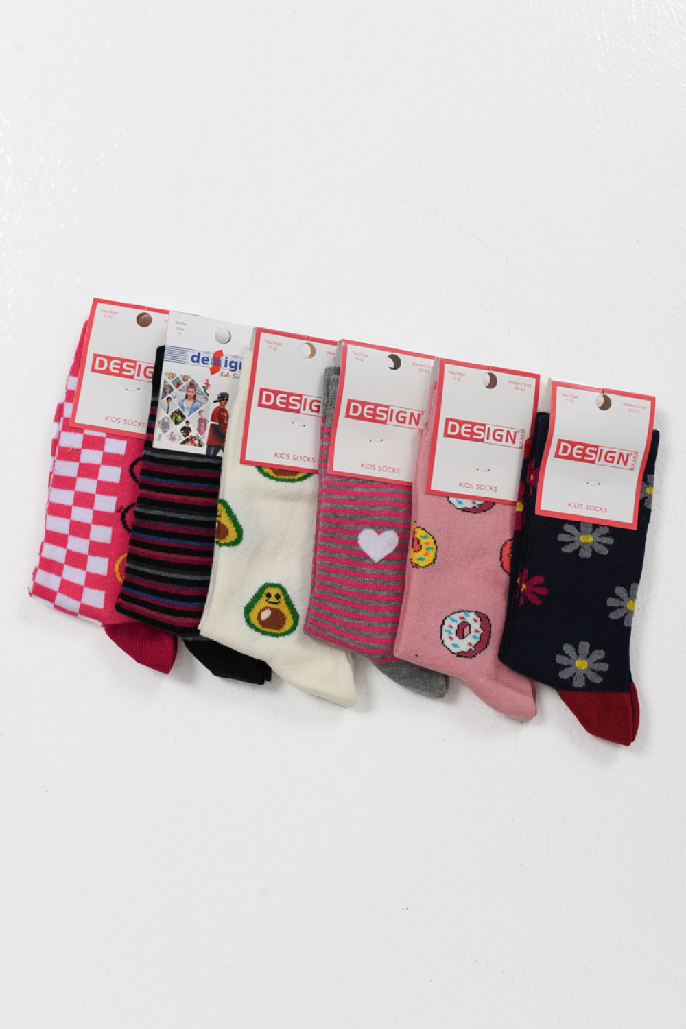 Kindersocken für Mädchen DESIGN 6er Pack zufällige Auswahl 5511642