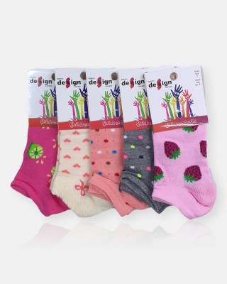 Kindersocken für Mädchen - Kindersocken 5er-Pack