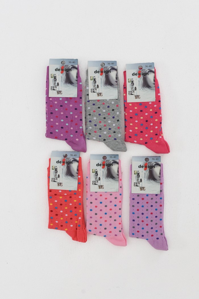 Women's socks DESIGN 6 PACK 7500226