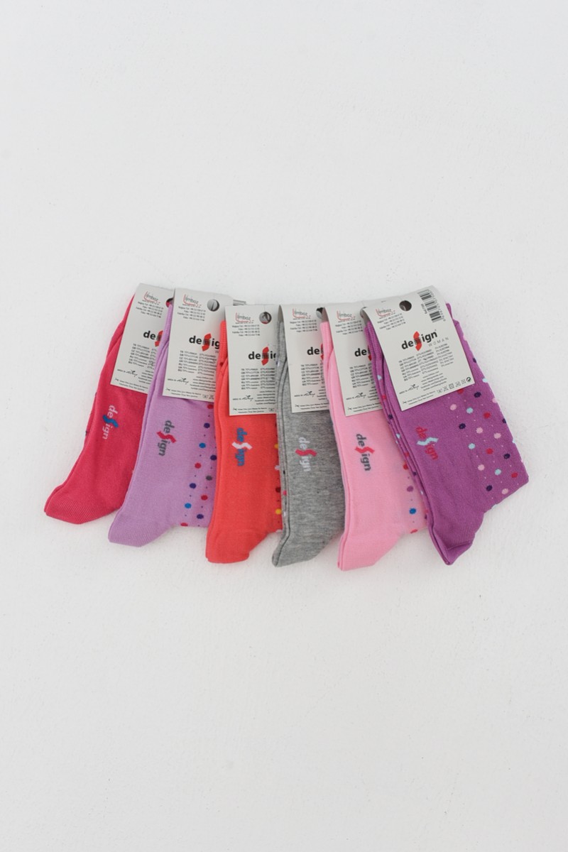 Women's socks DESIGN 6 PACK 7500226