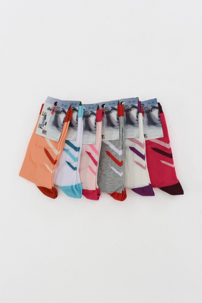 Women's socks DESIGN 6 PACK 7500711