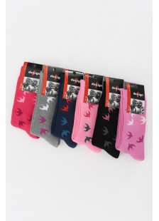 Women's socks DESIGN Birds 6 PACK 8500263 Women's socks DESIGN Birds 6 PACK 8500263