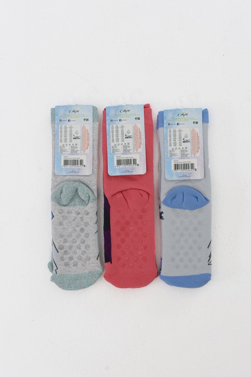 Children's socks DISNEY FROZEN with suction cups FZ21551
