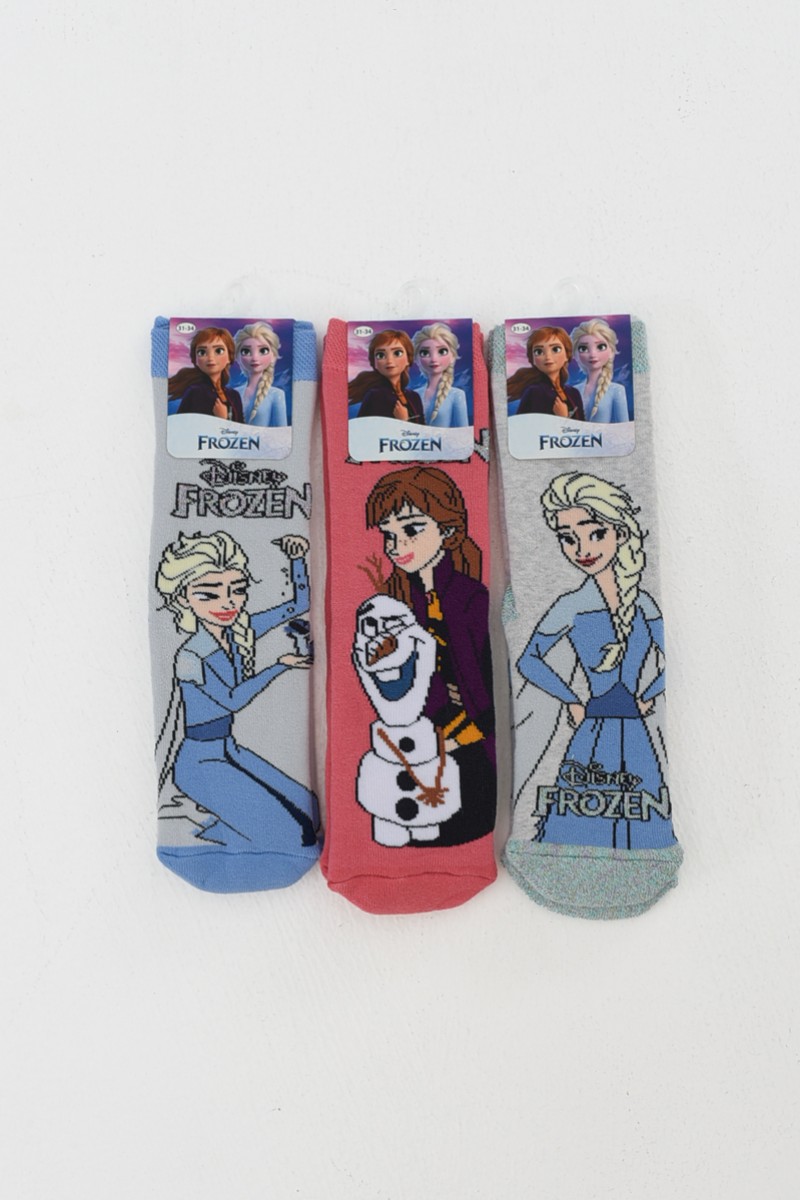 Children's socks DISNEY FROZEN with suction cups FZ21551