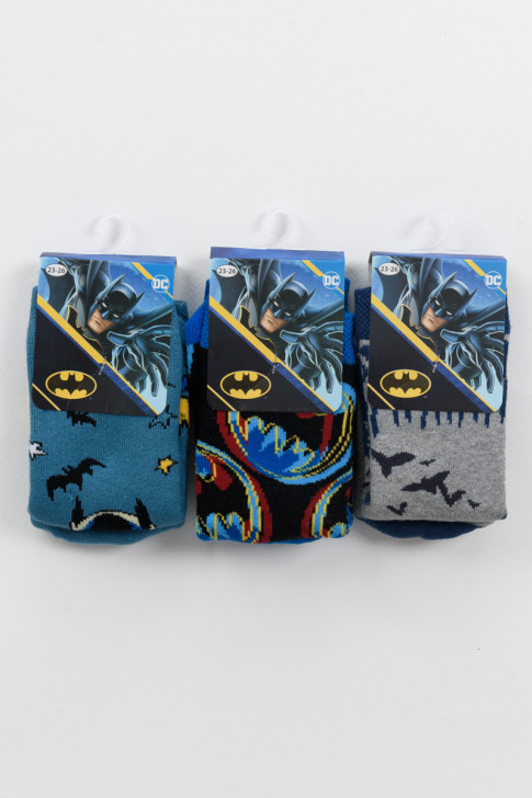 DISNEY BATMAN 3 PACK Socken mit Saugnäpfen 20486