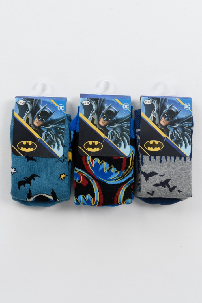 DISNEY BATMAN 3 PACK Socken mit Saugnäpfen 20486