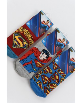 DISNEY Superman socks with suction cups 20511