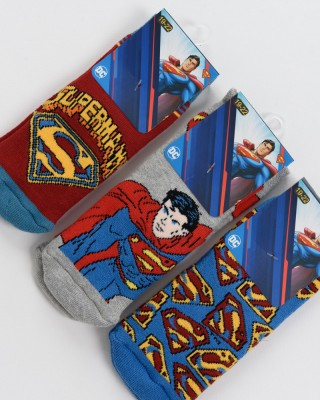 DISNEY Superman Socken mit Saugnäpfen 20511