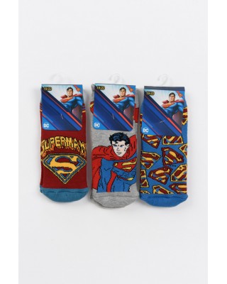 DISNEY Superman socks with suction cups 20511