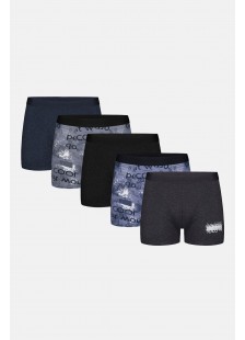 Teenage Boy's Boxershorts DONELLA 5er-Pack 8381B2 Teenage Boy's Boxershorts DONELLA 5er-Pack 8381B2
