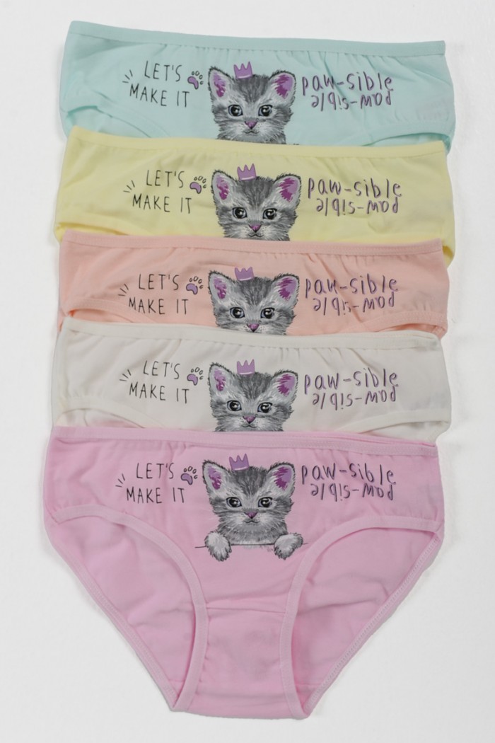 Children's underwear girl DONELLA 5 Pack 4111Y28