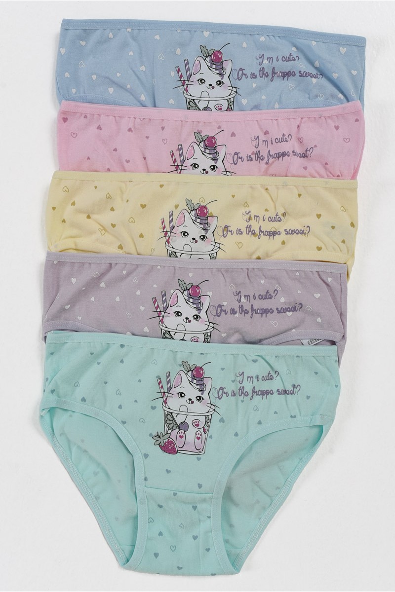 Children's underwear girl DONELLA 5 Pack 4181B10 Children's underwear girl DONELLA 5 Pack 4181B10