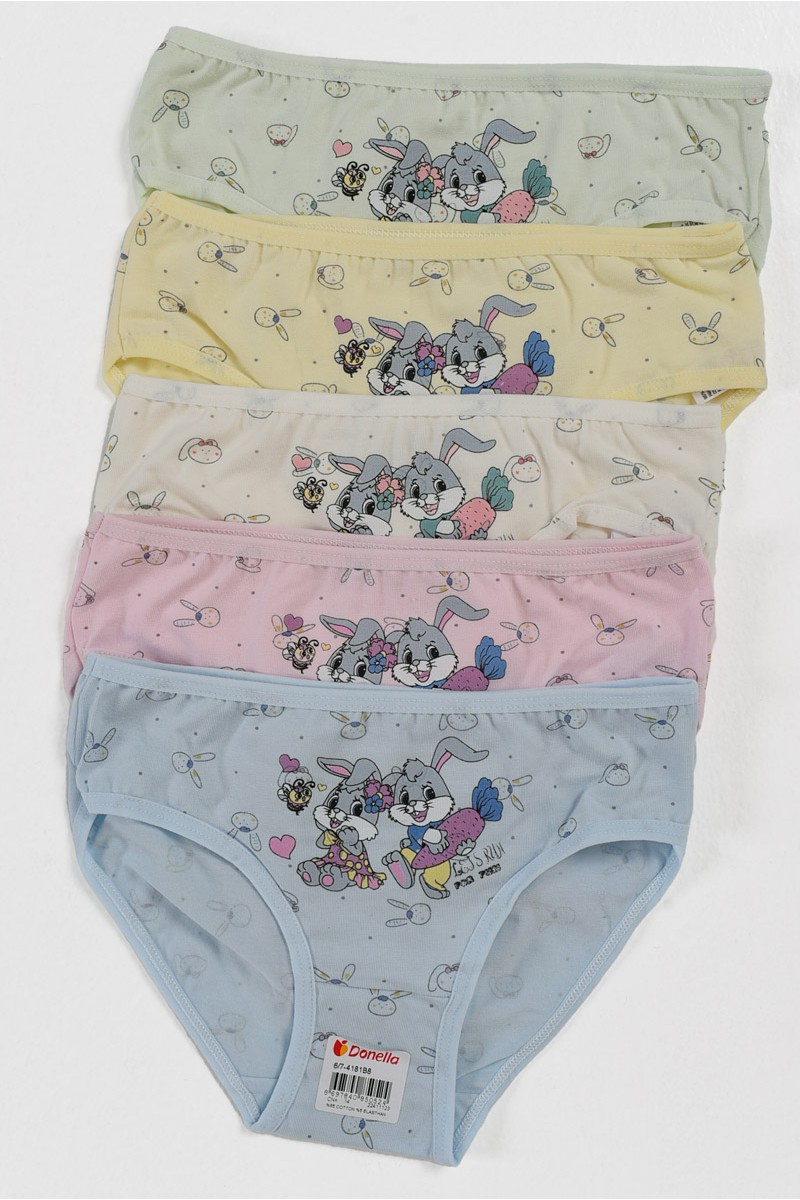 Children's underwear girl DONELLA 5 Pack 4181B8 Children's underwear girl DONELLA 5 Pack 4181B8