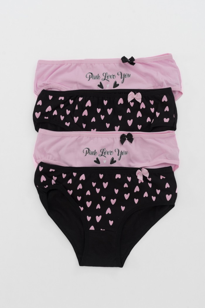 Teenage underwear DONELLA 4 PACK 5011Y2