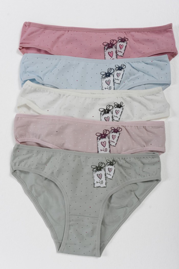 Teenage girl's underwear DONELLA 5 PACK 5112Y1