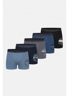 Teenage Boy's Boxershorts DONELLA 5er-Pack 8371PB21 Teenage Boy's Boxershorts DONELLA 5er-Pack 8371PB21
