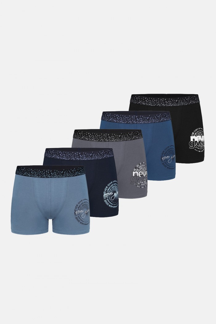 Teenage Boy's Boxershorts DONELLA 5er-Pack 8371PB21