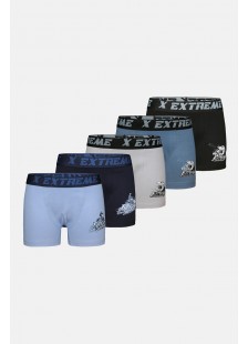 Teenage Boy's Boxershorts DONELLA 5er-Pack 8371PB3 Teenage Boy's Boxershorts DONELLA 5er-Pack 8371PB3