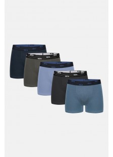 Teenage Boy's Boxers DONELLA 5 Pack 8371PD1 Teenage Boy's Boxers DONELLA 5 Pack 8371PD1