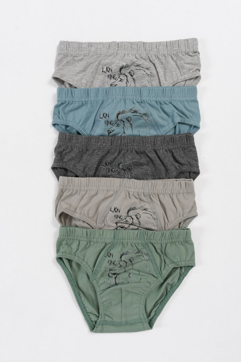 Kinderunterwäsche Jungenslips DONELLA 5 PACK 7611Y2