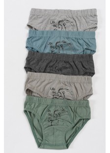 Kinderunterwäsche Jungenslips DONELLA 5 PACK 7611Y2 Kinderunterwäsche Jungenslips DONELLA 5 PACK 7611Y2