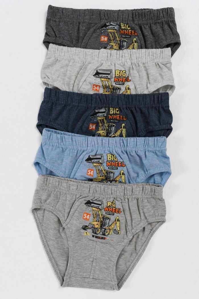 Kinderunterwäsche Jungenslips DONELLA 5 PACK 7624Y1