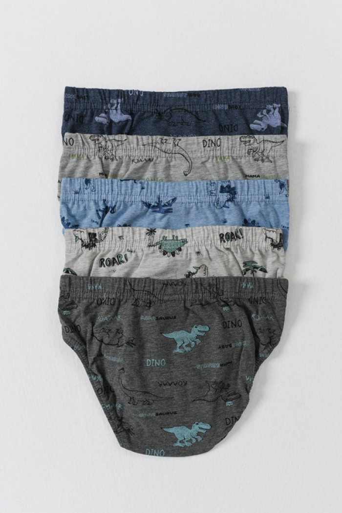 Kinderunterwäsche Jungenslips DONELLA 5 PACK 762502