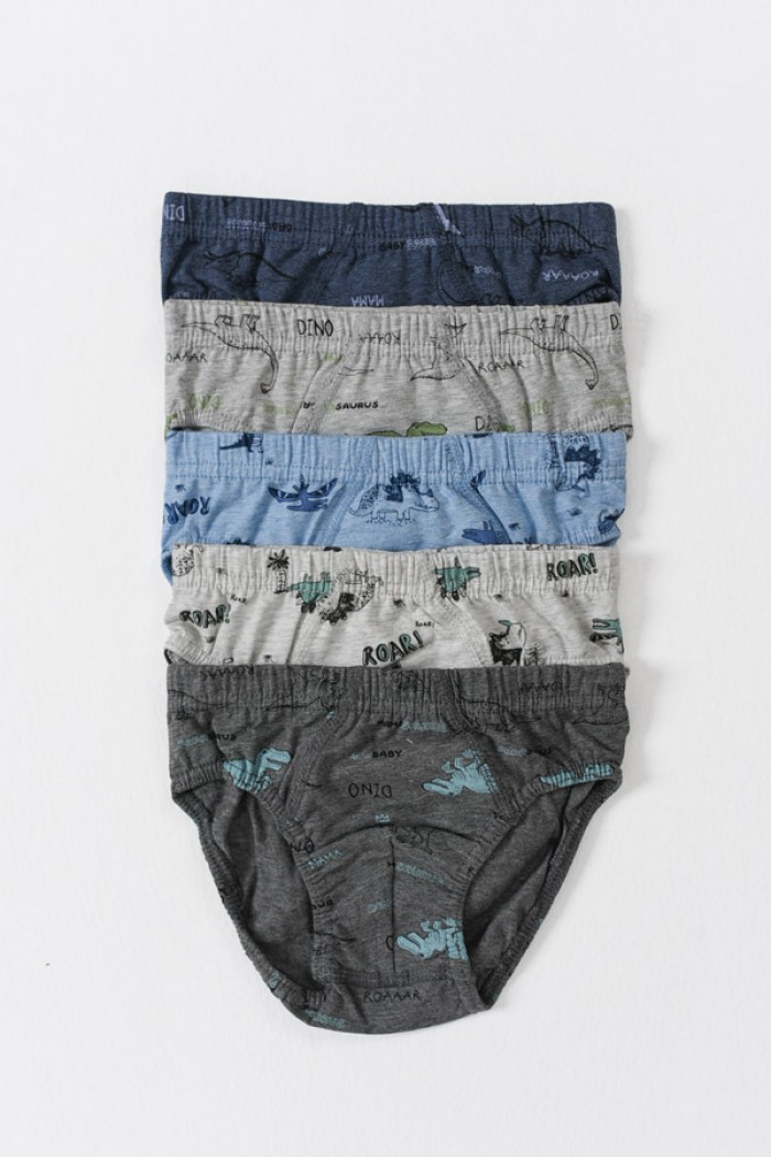 Kinderunterwäsche Jungenslips DONELLA 5 PACK 762502