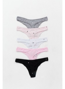 Lingerie string Donella PINK 5 PACK 241150PG Lingerie string Donella PINK 5 PACK 241150PG