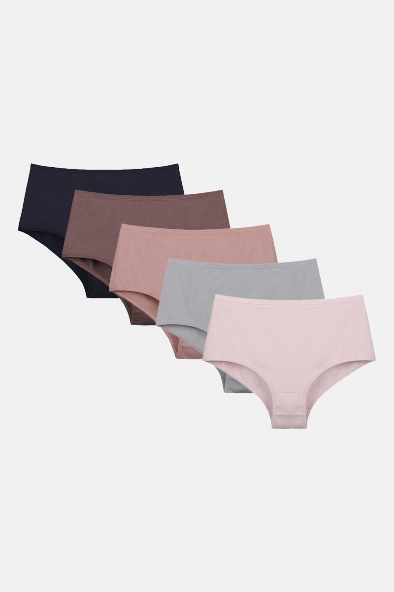 Women's Underwear DONELLA 5 Pack 0671PD1 Plus Size