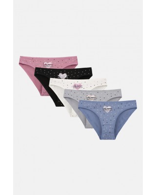 Cotton briefs DONELLA 5 Pack 2181B25