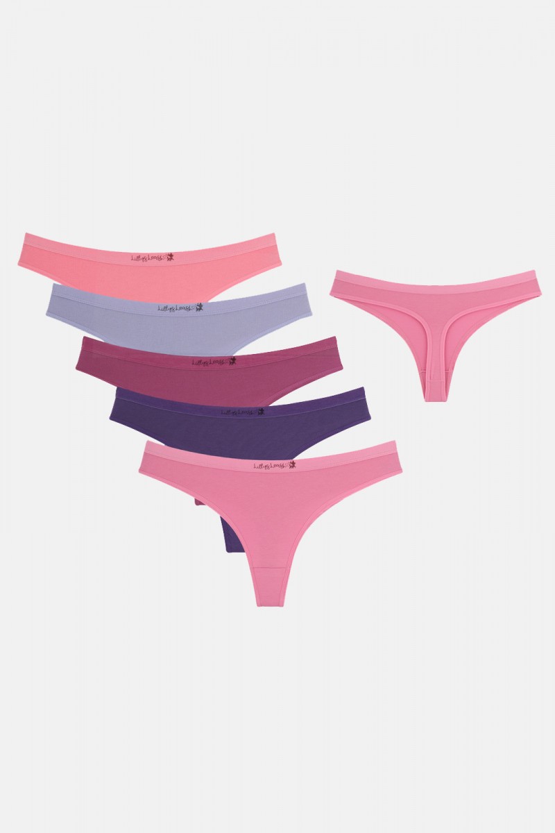 Women's underwear DONELLA String 5 Pack 2471PB74