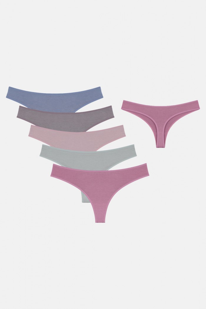 Damenunterwäsche DONELLA String 5er Pack 3633