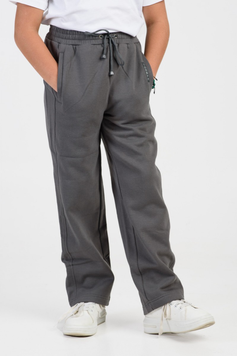 Sports Sweatpants DOUBLE Grey straight