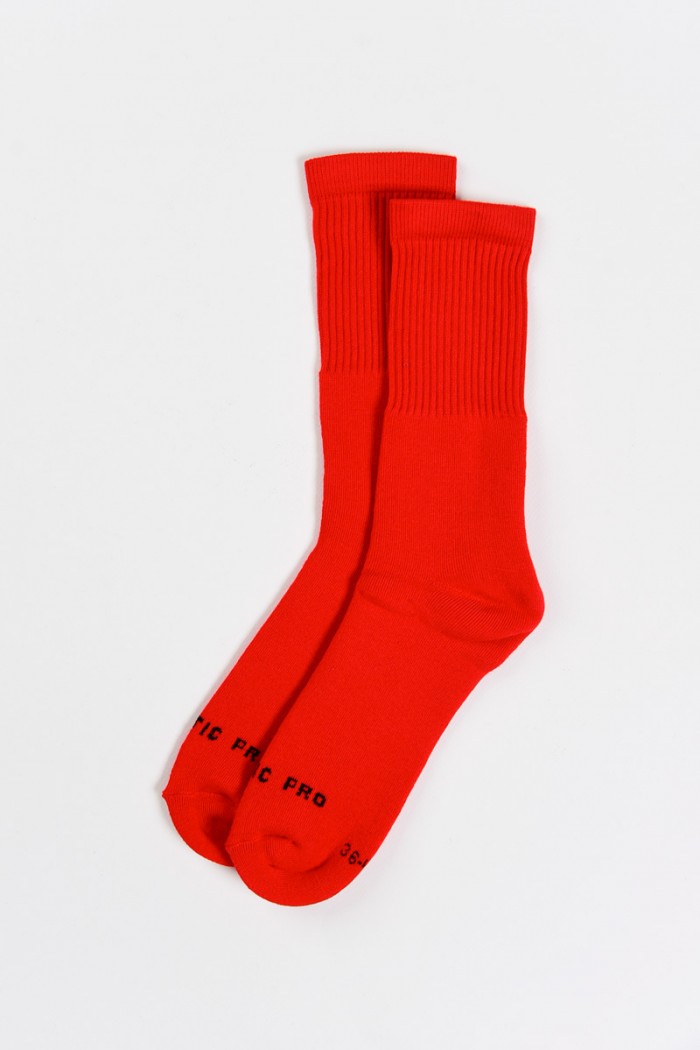 Sports Socks DOUROS Athletic Pro 475 Black Red