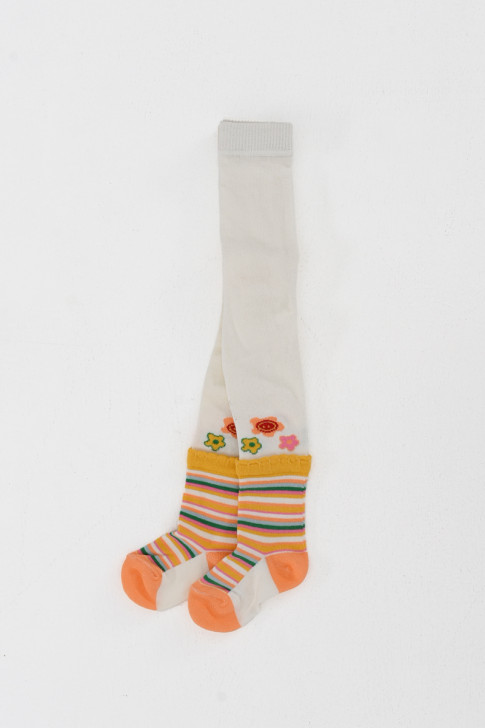 Baby cotton tights DOUROS 5078 EKROU