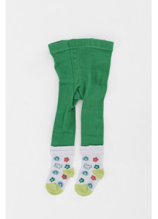 Children's cotton tights DOUROS 5078 GREEN
