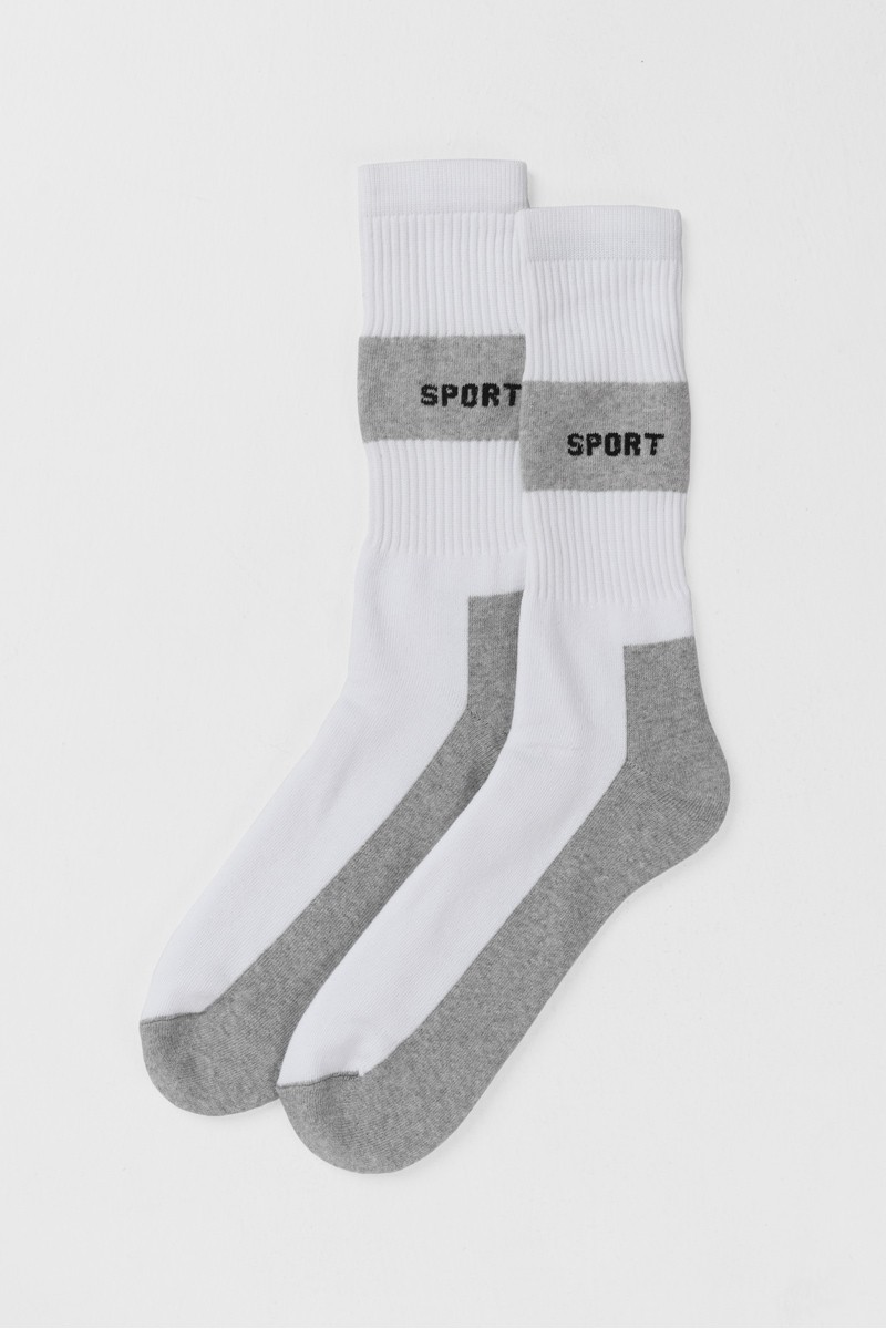 Sportsocken DOUROS Sport Weiß und Schwarz 477 Sportsocken DOUROS Sport Weiß und Schwarz 477